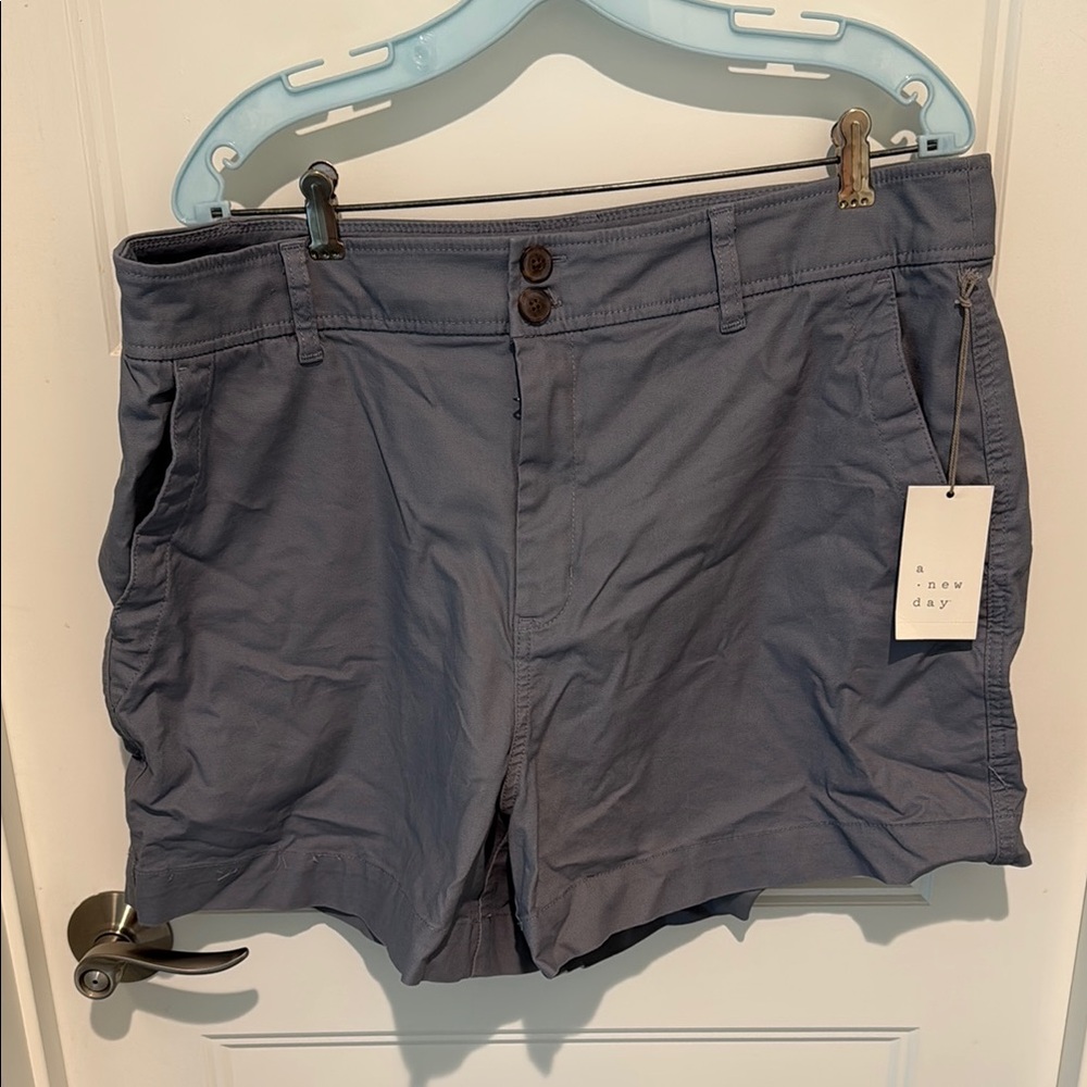 A New Day Women's Gray Shorts brand new size 17